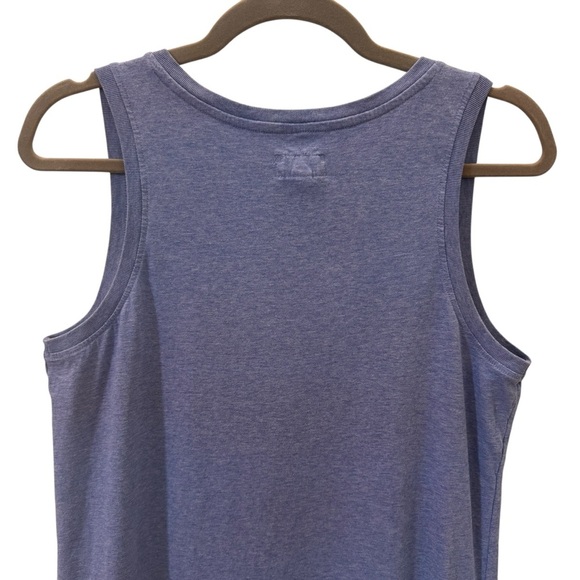 PACT Organic Softspun Tank Midi Dress Blue Size Small - Picture 6 of 7